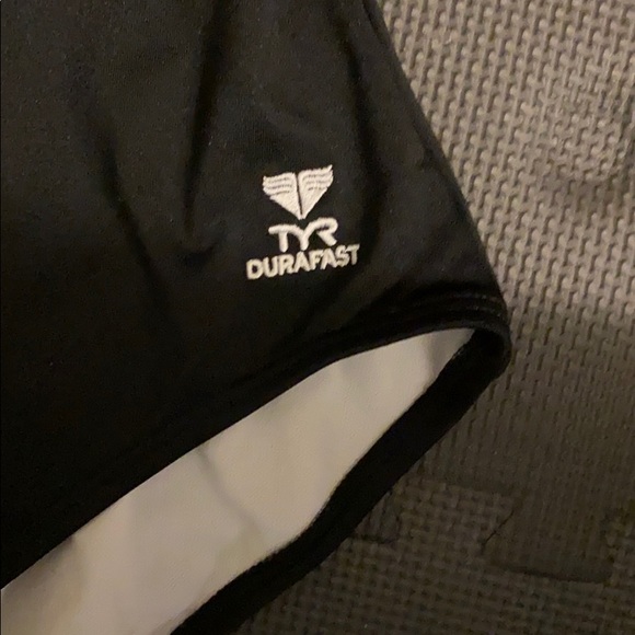 TYR black one piece swim suit - Picture 2 of 5